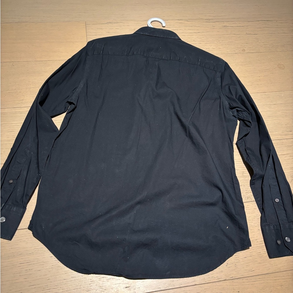 BANANA REPUBLIC Men’s Black Button Up Shirt - Picture 3 of 3
